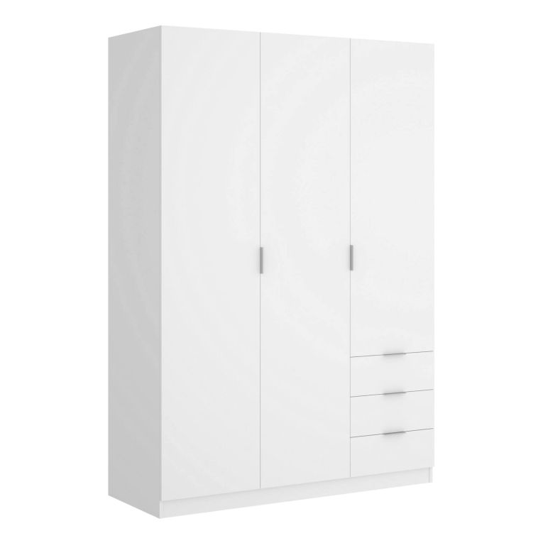 Guardaroba con appendiabiti bianco 121x184h cm - Astru