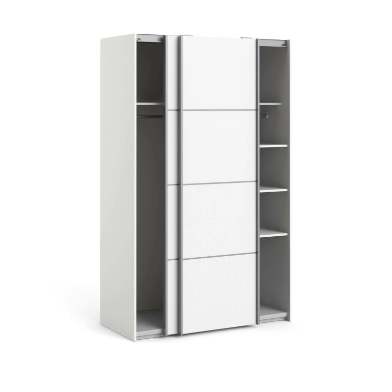 Guardaroba con appendiabiti bianco 122x201h cm - Andriano