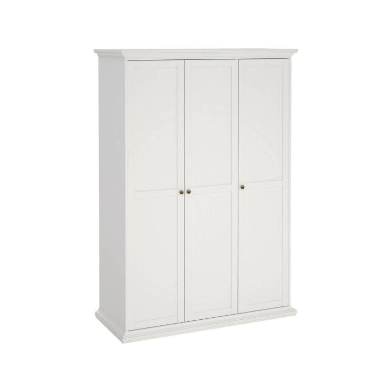 Guardaroba con appendiabiti bianco 138x200h cm - Dolor