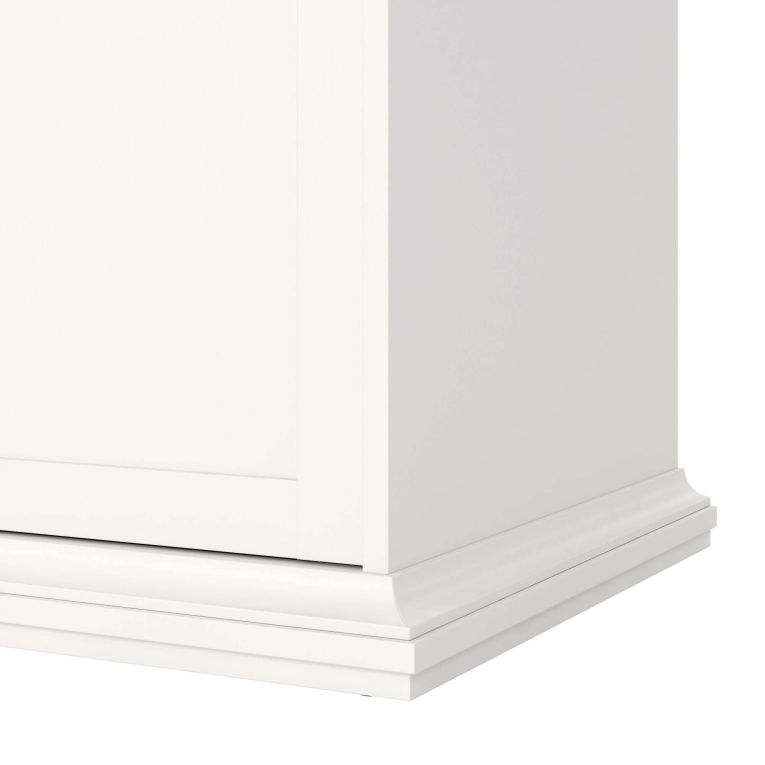 Guardaroba con appendiabiti bianco 138x200h cm - Dolor