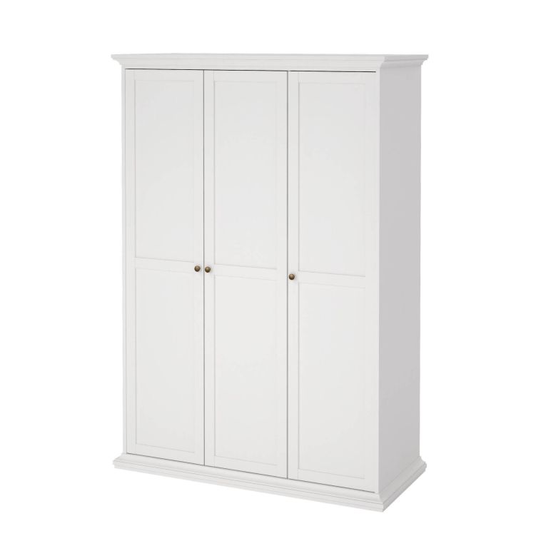 Guardaroba con appendiabiti bianco 138x200h cm - Dolor