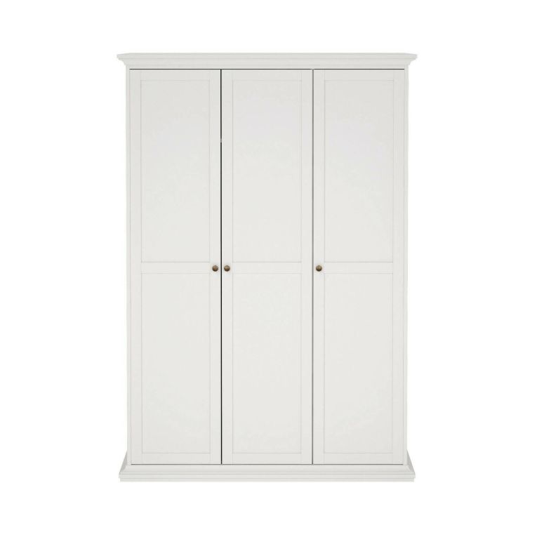 Guardaroba con appendiabiti bianco 138x200h cm - Dolor