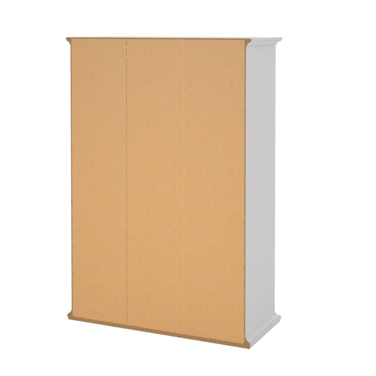 Guardaroba con appendiabiti bianco 138x200h cm - Dolor