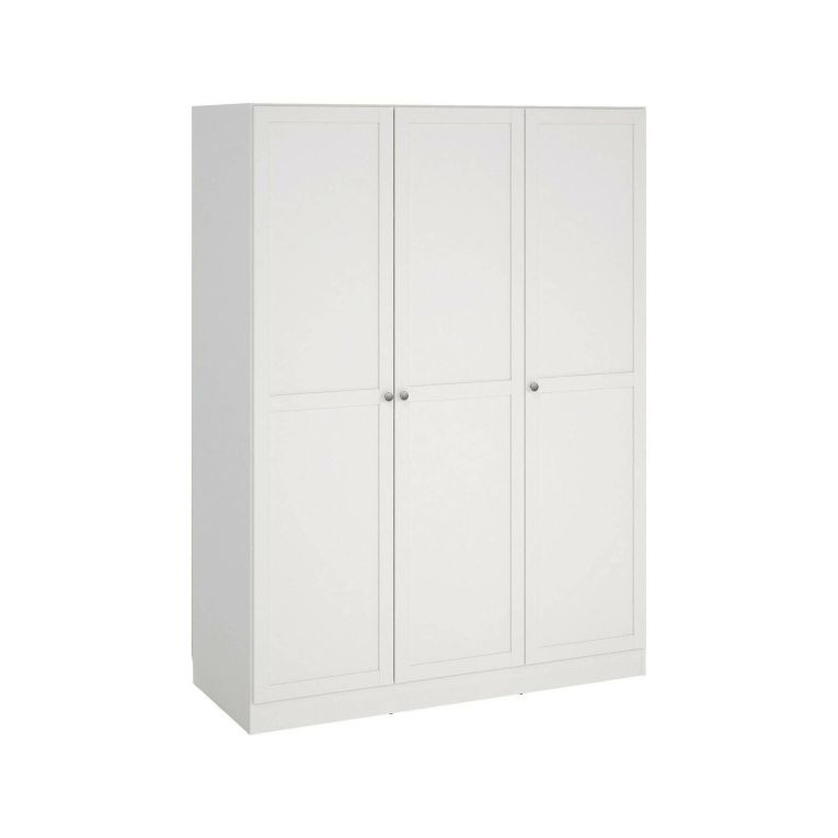 Guardaroba con appendiabiti bianco 147x200h cm - Gener