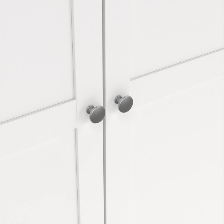 Guardaroba con appendiabiti bianco 147x200h cm - Gener