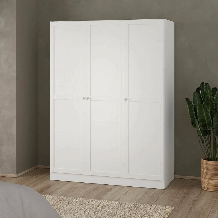 Guardaroba con appendiabiti bianco 147x200h cm - Gener