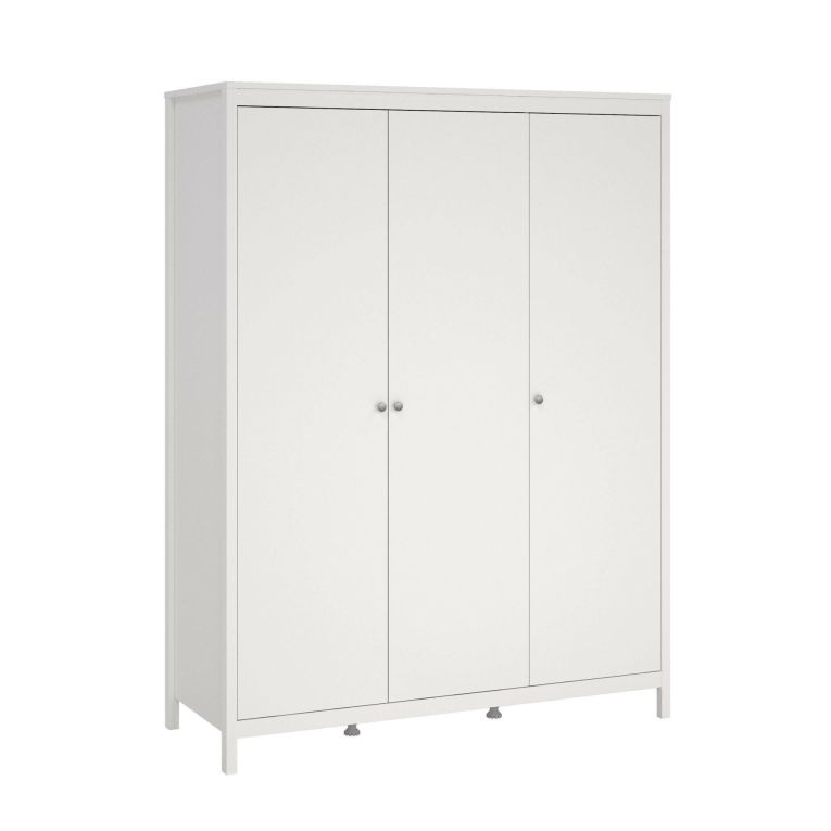Guardaroba con appendiabiti bianco 150x199h cm - Conti