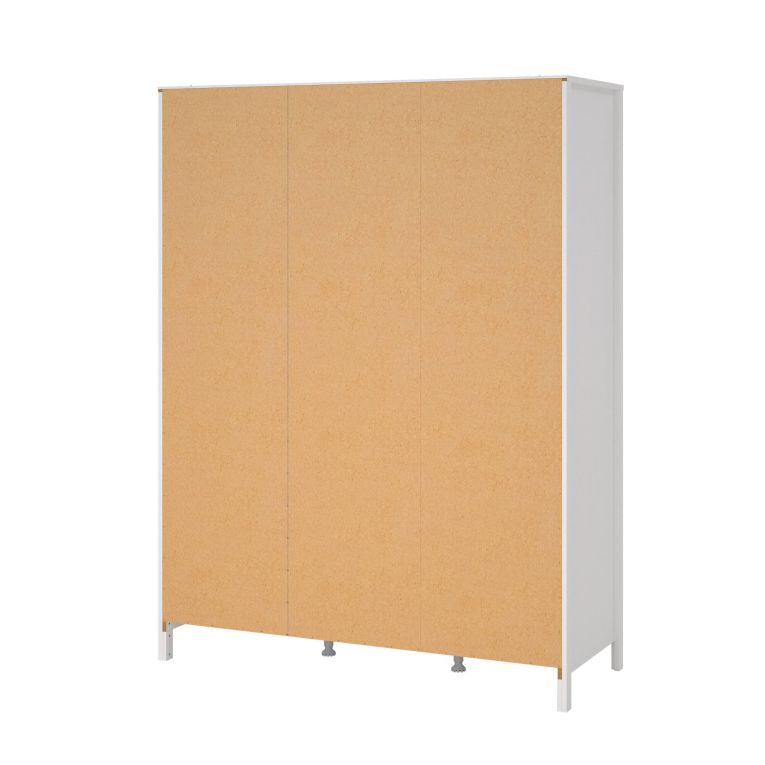 Guardaroba con appendiabiti bianco 150x199h cm - Conti