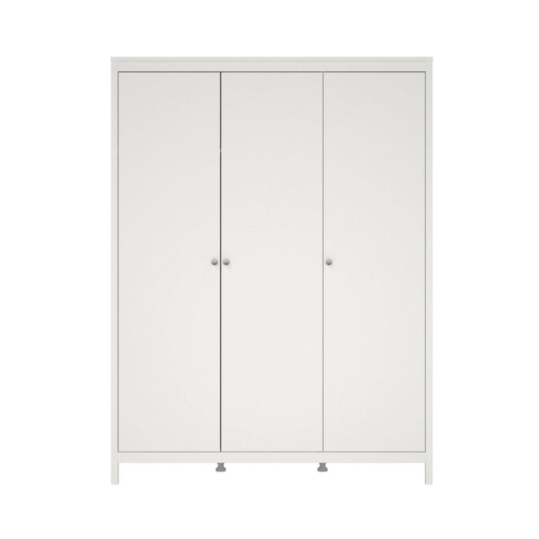 Guardaroba con appendiabiti bianco 150x199h cm - Conti