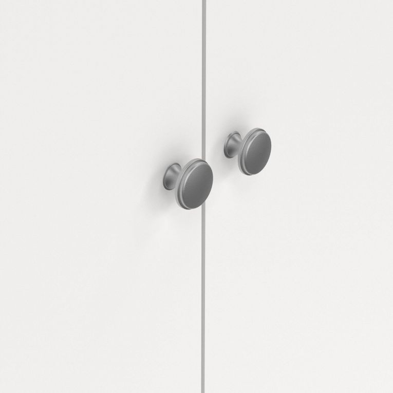 Guardaroba con appendiabiti bianco 150x199h cm - Conti