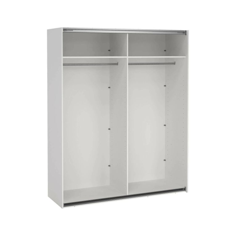 Guardaroba con appendiabiti bianco 178x220h cm - Hagupit