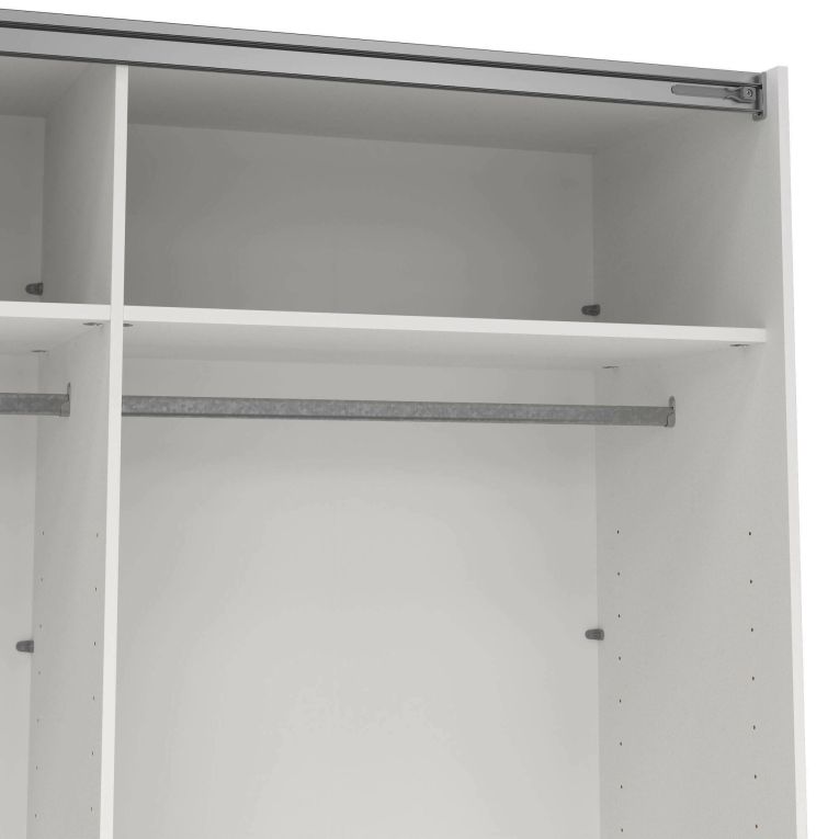 Guardaroba con appendiabiti bianco 178x220h cm - Hagupit