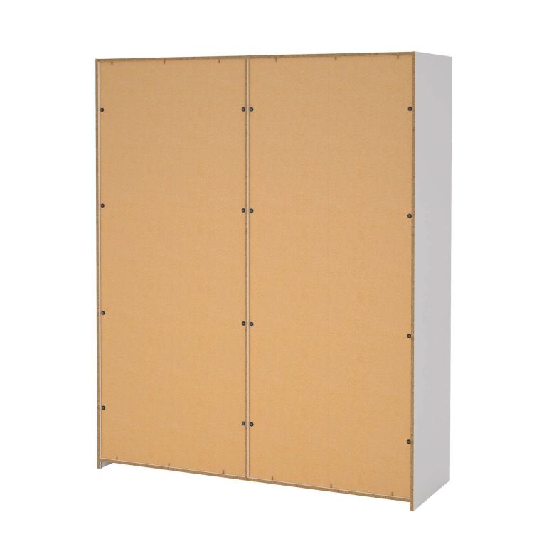 Guardaroba con appendiabiti bianco 178x220h cm - Hagupit