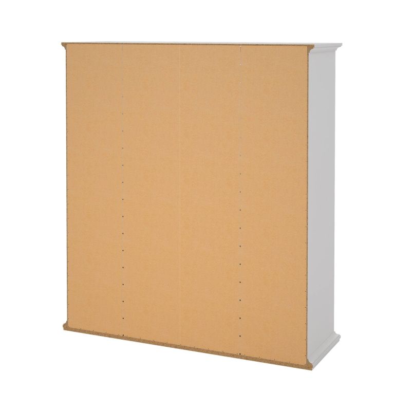 Guardaroba con appendiabiti bianco 181x200h cm - Ayas
