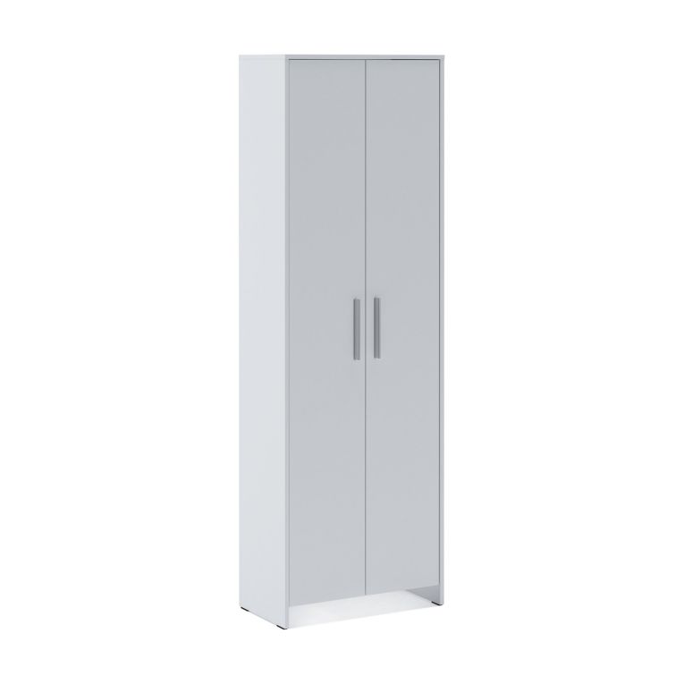 Guardaroba con appendiabiti bianco 65x197h cm - Vinadio