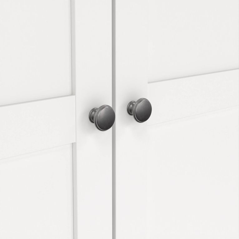 Guardaroba con appendiabiti bianco 95x200h cm - Darby