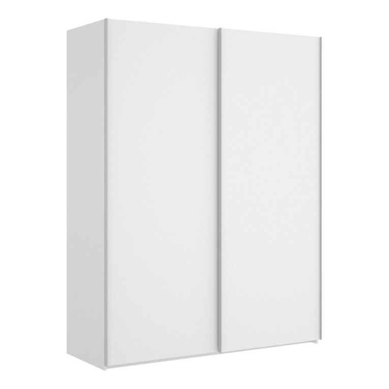 Guardaroba con appendiabiti bianco lucido 150x204h cm - Anda