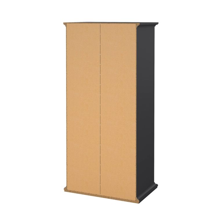 Guardaroba con appendiabiti grigio 96x200h cm - Albiolo