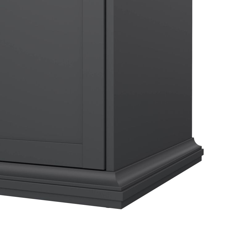 Guardaroba con appendiabiti grigio 96x200h cm - Albiolo