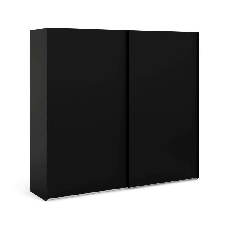 Guardaroba con appendiabiti nero 242x220h cm - Badesse