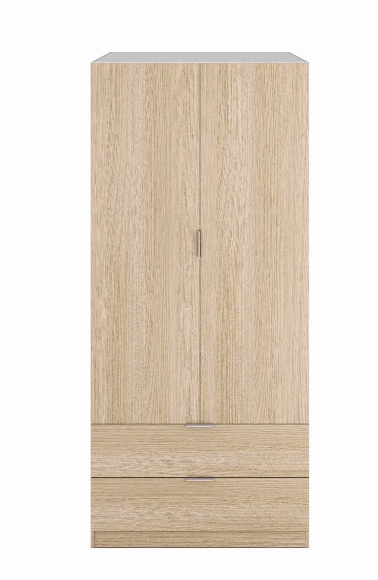 Guardaroba con appendiabiti quercia 81x180h cm - Appadu