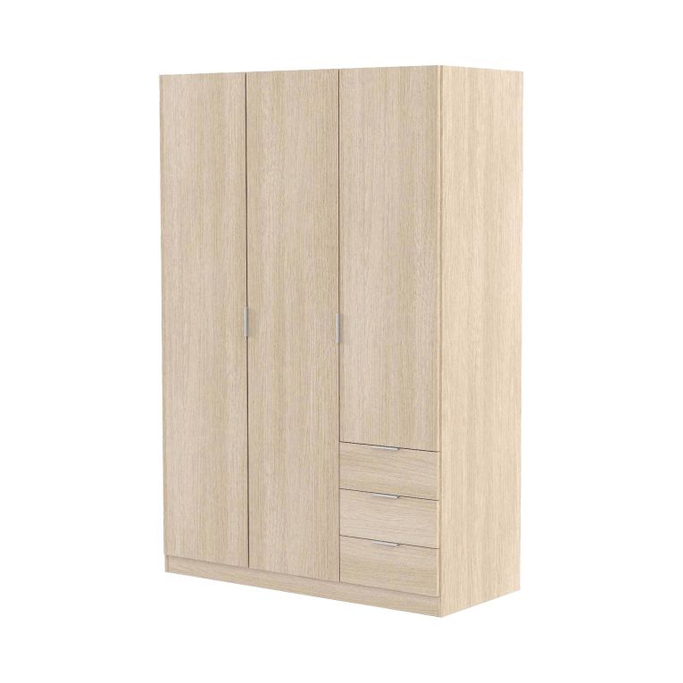 Guardaroba con appendiabiti rovere 121x180h cm - Astuzzia