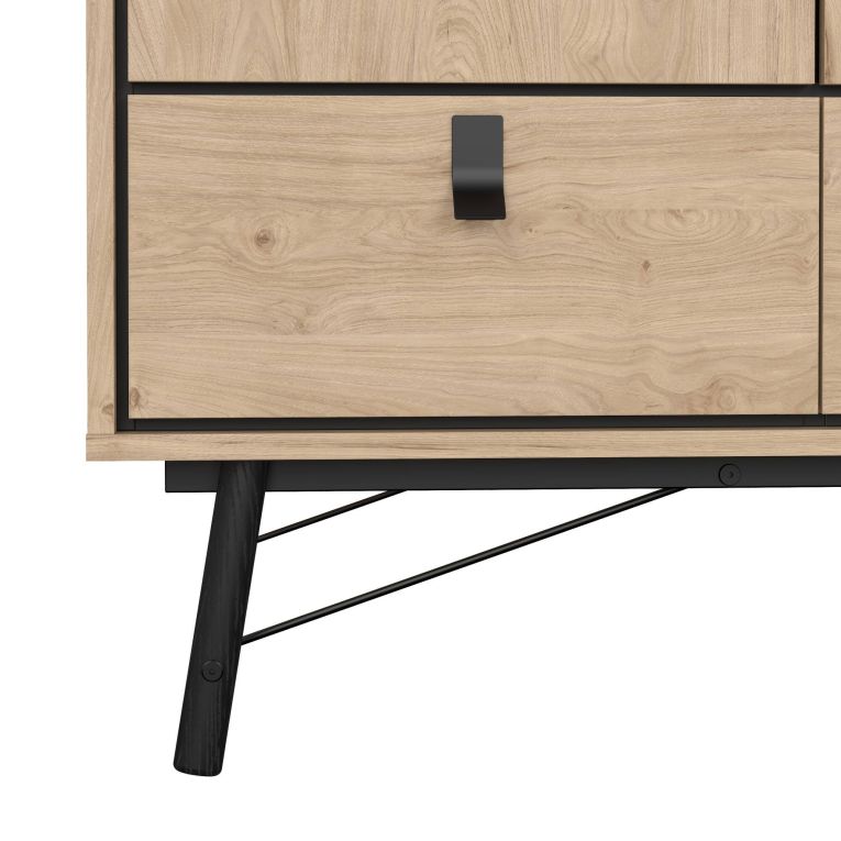 Guardaroba con appendiabiti rovere 150x200h cm - Zerbo