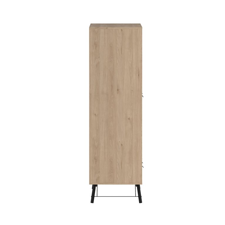 Guardaroba con appendiabiti rovere 150x200h cm - Zerbo