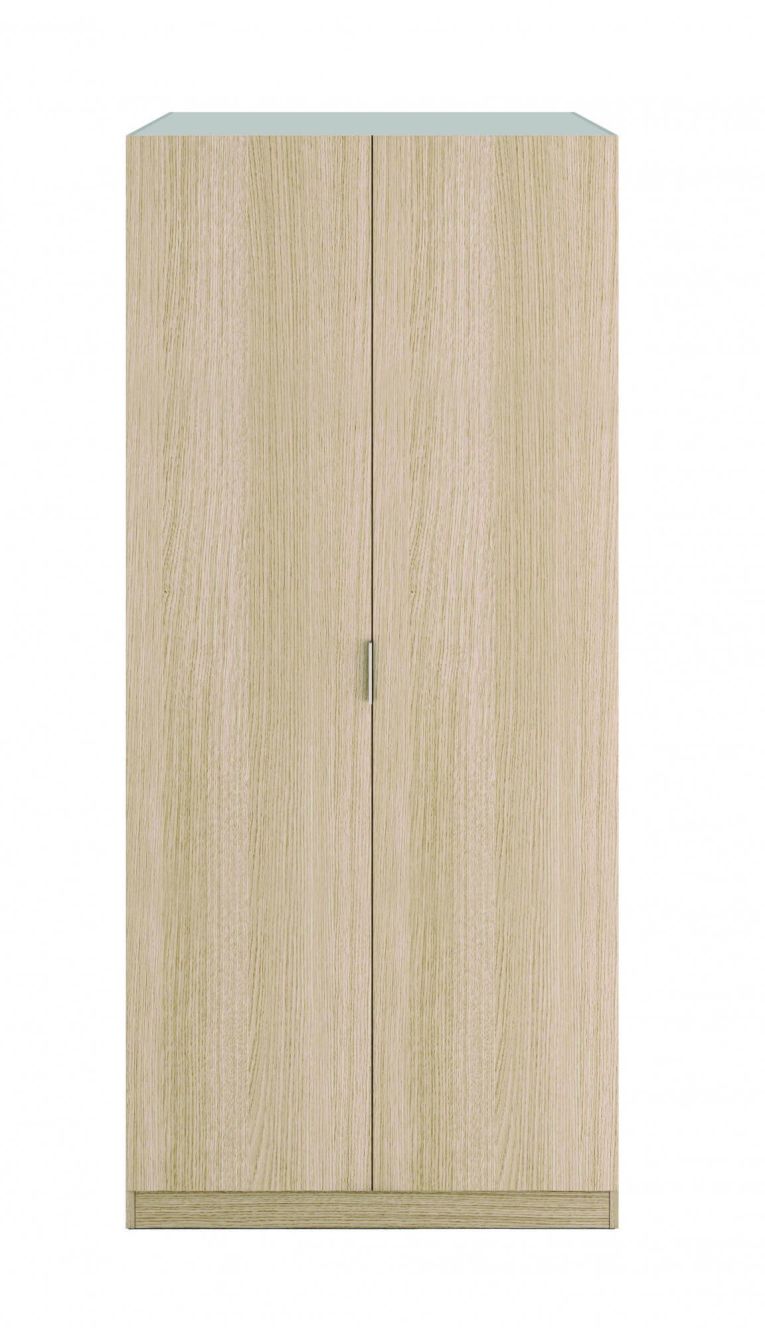 Guardaroba con appendiabiti rovere 82x180h cm - Avik