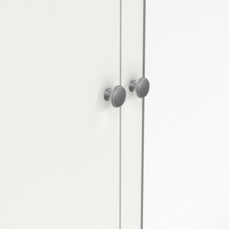 Guardaroba con cassetti bianco 150x199h cm - Rufina