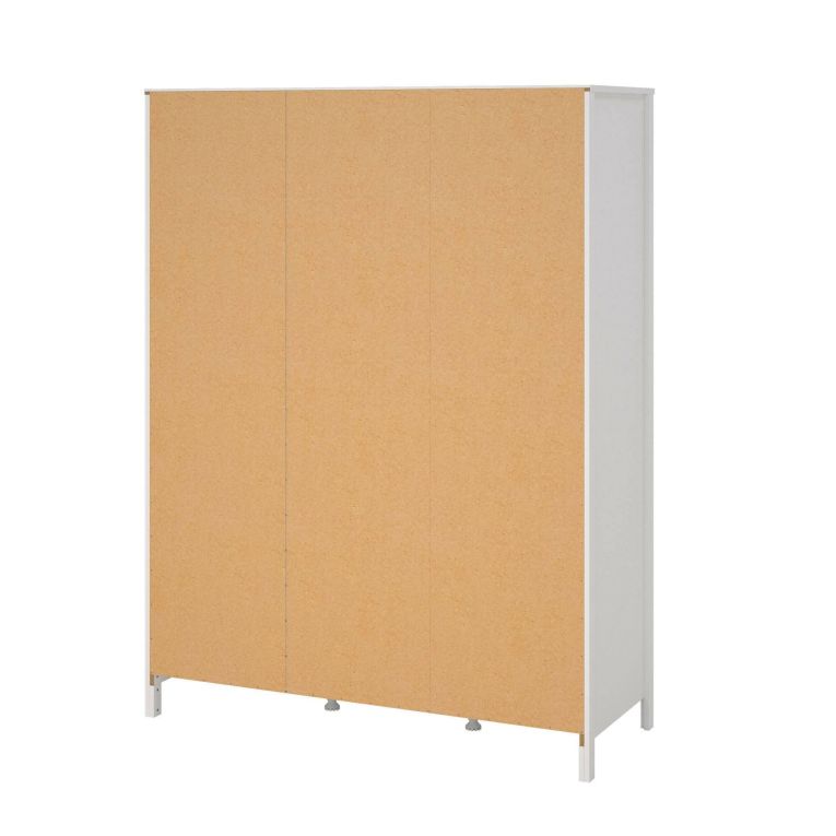 Guardaroba con cassetti bianco 150x199h cm - Rufina