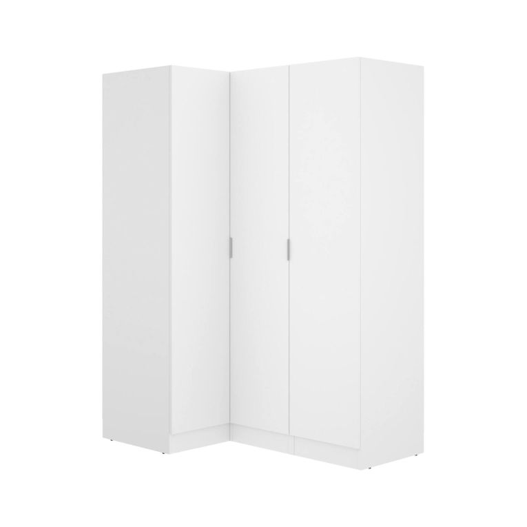Guardaroba con ripiani regolabili bianco 133x184h cm - Australia