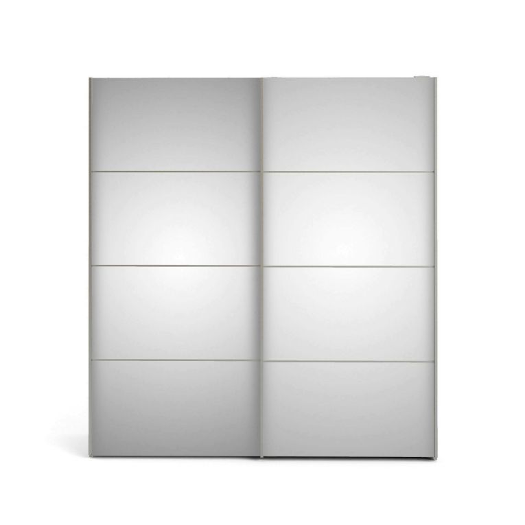 Guardaroba con specchio bianco 182x201h cm - Bema