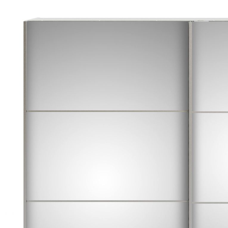 Guardaroba con specchio bianco 182x201h cm - Bema