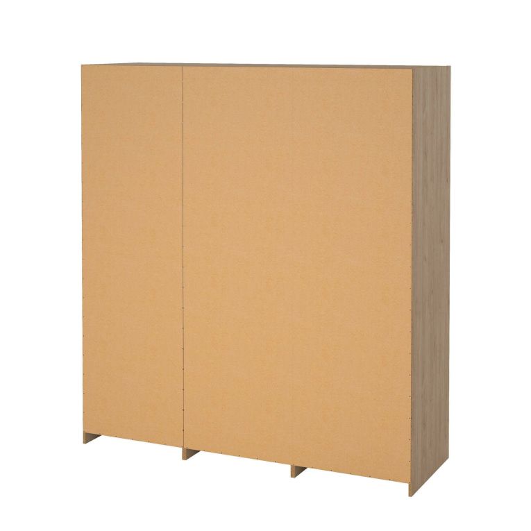 Guardaroba con specchio rovere 181x200h cm - Ljalkova