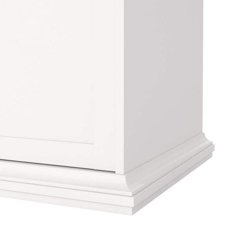 Guardaroba grande 4 ante bianco 181x200h cm - Amarena