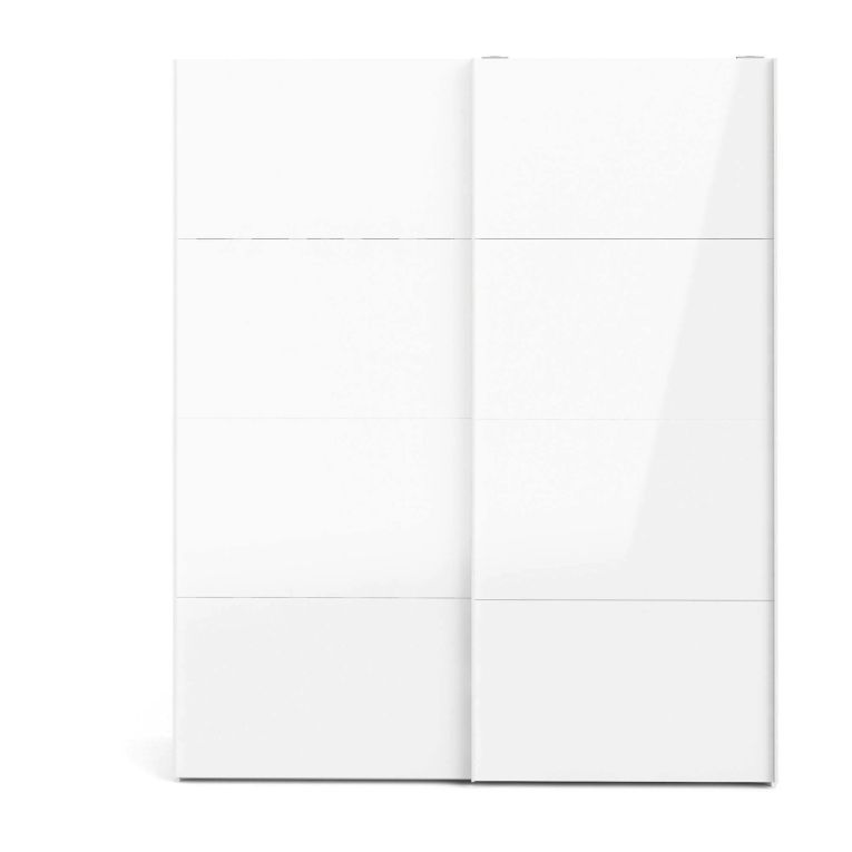 Guardaroba grande bianco lucido 182x220h cm - London
