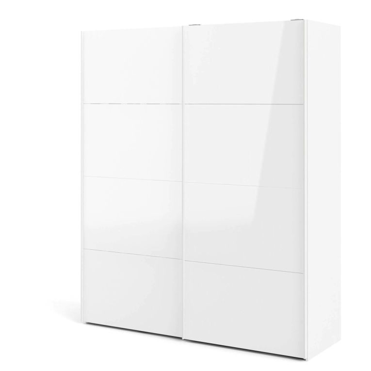 Guardaroba grande bianco lucido 182x220h cm - London