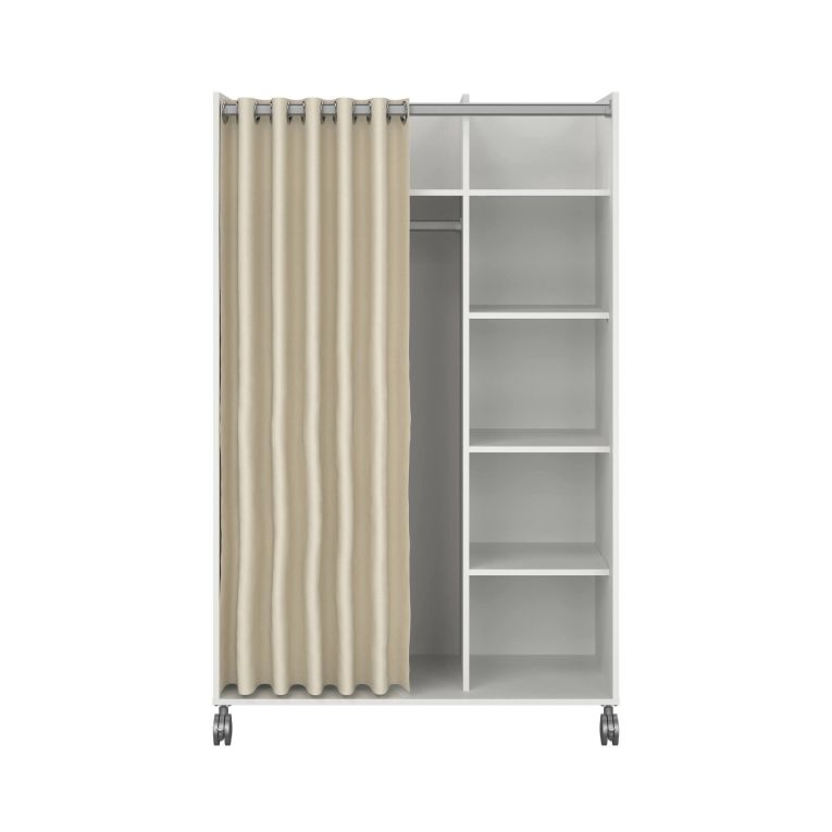 Guardaroba grande classico bianco 99x160h cm - Alfangon
