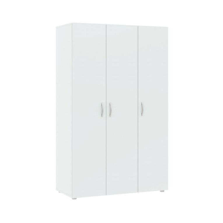 Guardaroba in legno bianco 110x179h cm - Pettineo