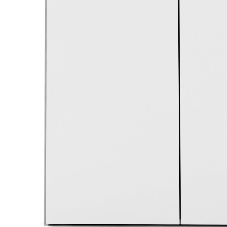 Guardaroba in legno bianco 115x175h cm - Arley