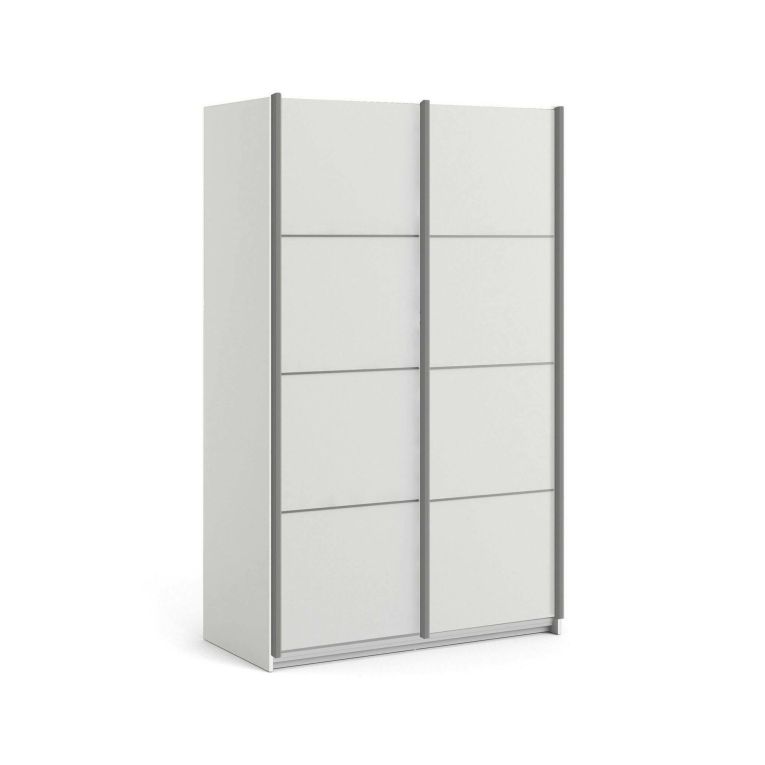 Guardaroba in legno bianco 122x201h cm - NancyWake