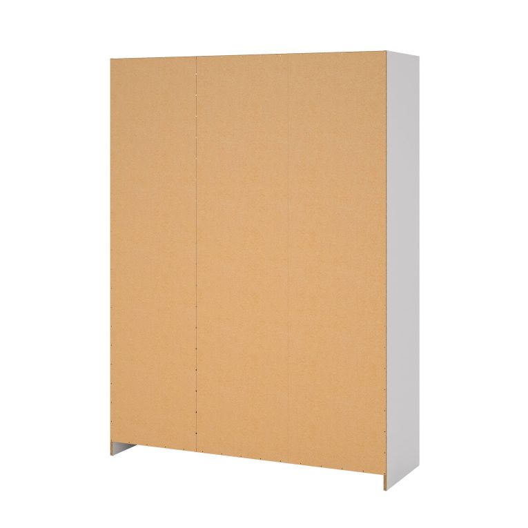 Guardaroba in legno bianco 147x200h cm - Simeon