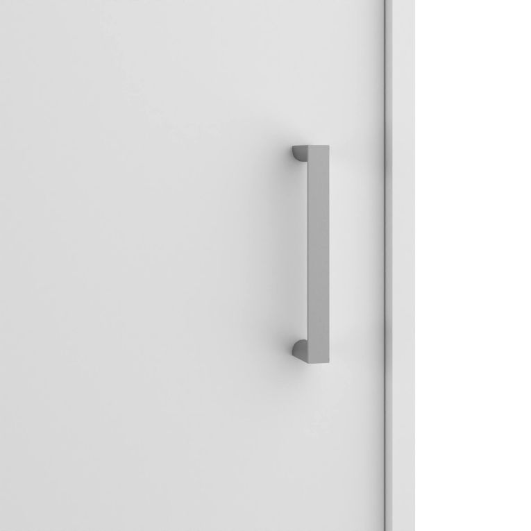 Guardaroba in legno bianco 77x175h cm - Cindy
