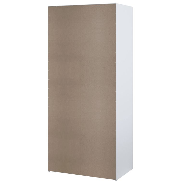 Guardaroba in legno bianco 77x175h cm - Cindy