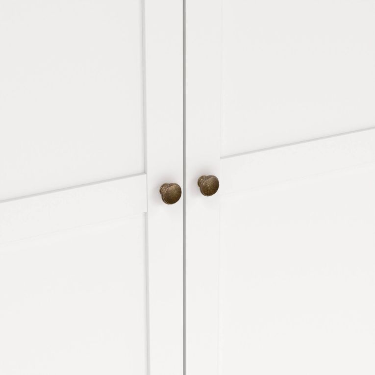 Guardaroba in legno bianco 96x200h cm - Albiolo