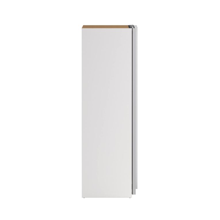 Guardaroba in legno bianco e trasparente 118x200h cm - Teheran
