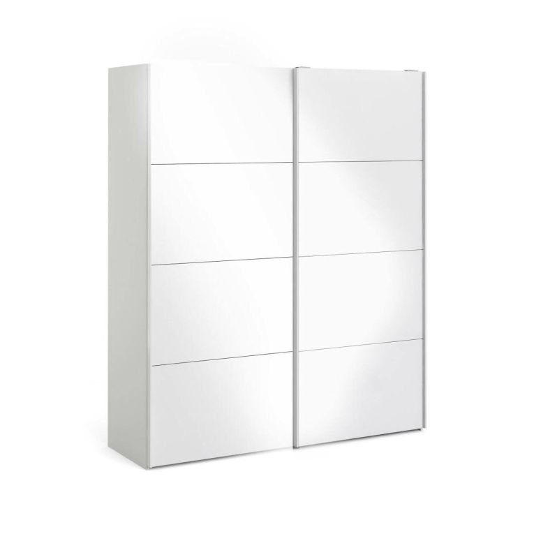 Guardaroba in legno bianco lucido 182x220h cm - Paeng