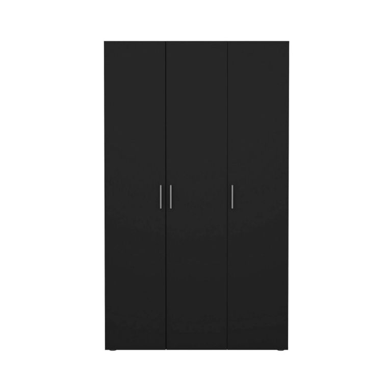 Guardaroba in legno nero 118x200h cm - Albacore