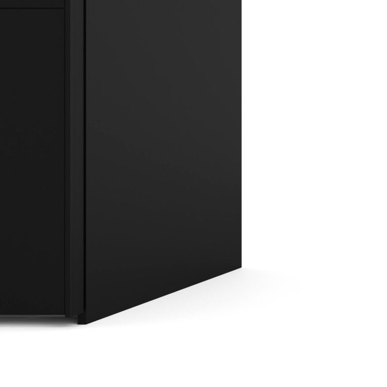 Guardaroba in legno nero 182x220h cm - Paeng